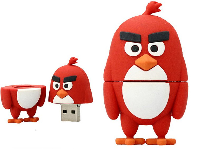 PENDRIVE CZERWONY ANGRY BIRDS FLASH 