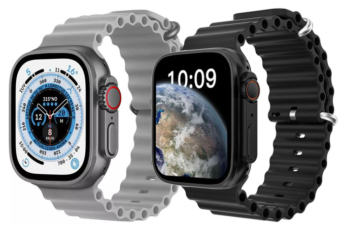 SMARTWATCH ZEGAREK ROZMOWY PL MENU PULS EKG SPORT IW8 ULTRA