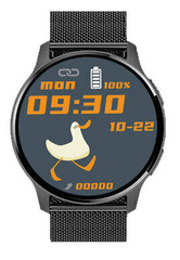 SMARTWATCH ZEGAREK WATCH DAMSKI ROZMOWY MENU POLSKIE PULS OKRĄGŁY SPORT PL Y11