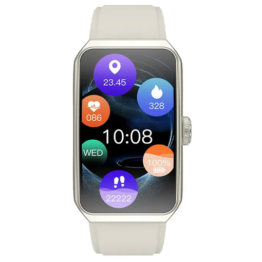 SMARTWATCH ZEGAREK WATCH AMOLED BLUETOOTH SMARTBAND SPORTOWY MENU PL DAMSKI R11