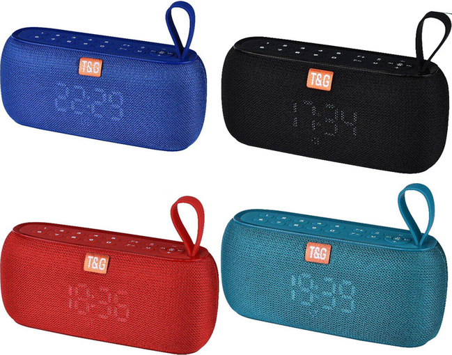 GŁOŚNIK BLUETOOTH BEZPRZEWODOWY PRZENOŚNY MOBILNY FM BT USB RADIO CHARGE TG177