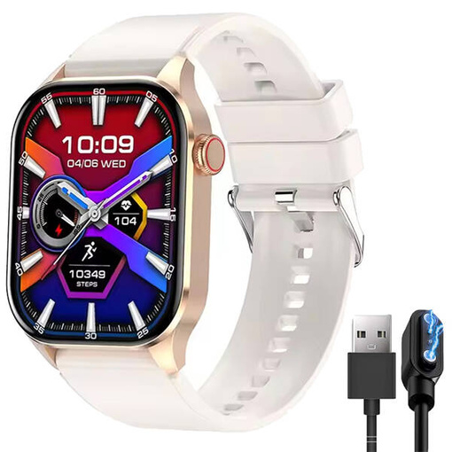 SMARTWATCH ZEGAREK WATCH MENU PL DAMSKI MĘSKI ROZMOWY SPORT POLSKIE PULS T98
