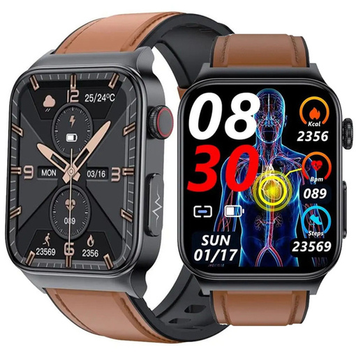 SMARTWATCH ZEGAREK MENU WODOODPORNY PULS SPORT E500