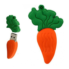 PENDRIVE USB SZYBKI FLASH DRIVE ULTRA PAMIĘĆ ZAWIESZKA PREZENT MARCHEW 64GB