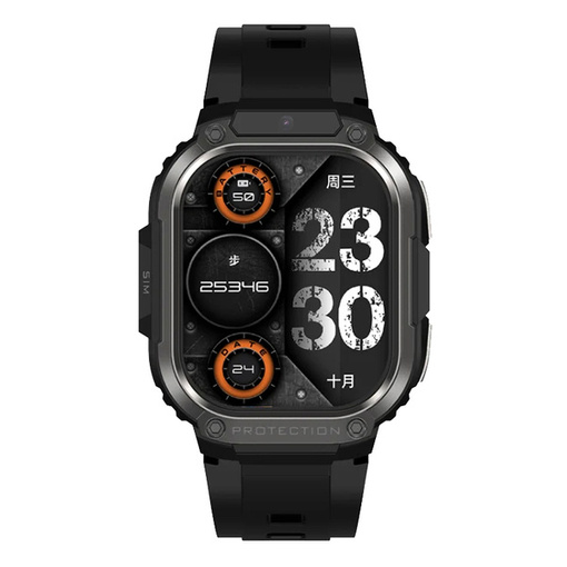 SMARTWATCH ZEGAREK ROZMOWY MENU POLSKIE DAMSKI MĘSKI CZARNY SPORT PL SMART DM63