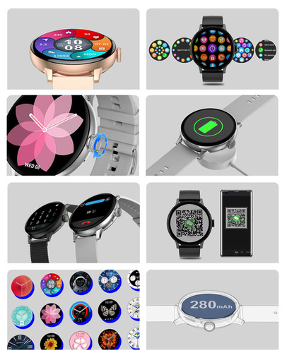 SMARTWATCH ZEGAREK SMARTBAND WODOODPORNY PULS SPORT WATCH KROKI PASEK DT2+