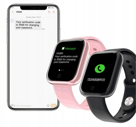 SMARTBAND T80 Monitor Tętna Ciśnienia Krwi Tlenu