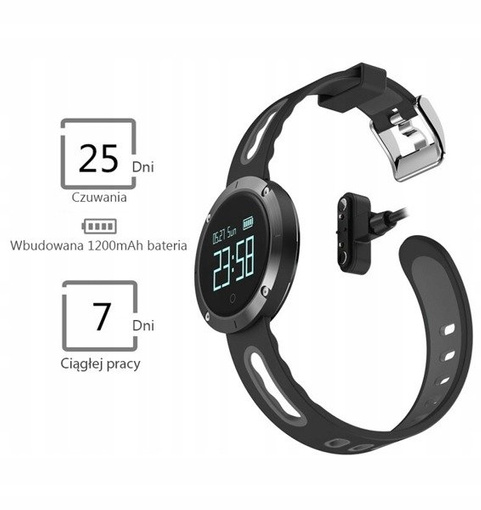 SMARTBAND ACTIVE-BAND DM58 OPASKA FIT PULSOMETR