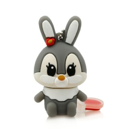 PENDRIVE USB SZYBKI FLASH DRIVE ULTRA PAMIĘĆ ZAWIESZKA PREZENT KRÓLIK 16GB