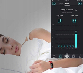 SMARTBAND COLMI M3 OPASKA FIT SMARTWATCH PULSOMETR
