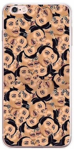 Etui Case Silikon iPhone 7 8 Kim Kardashian