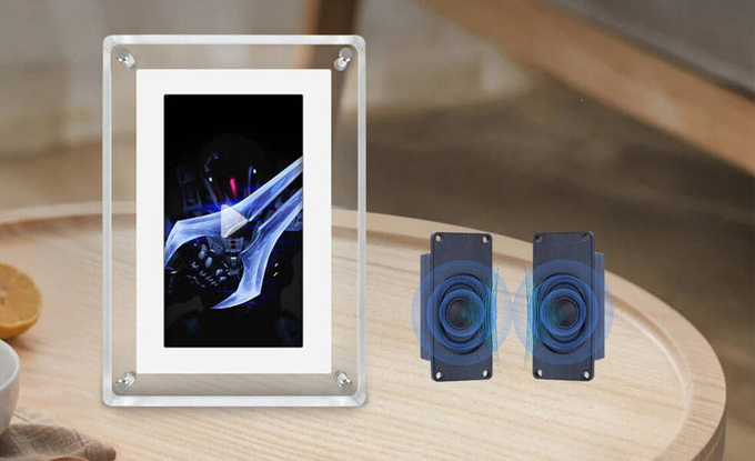 RAMKA CYFROWA NA ZDJĘCIA HD 7 CALI FOTORAMKA MUZYKA FILM PREZENT FRAME FOTO