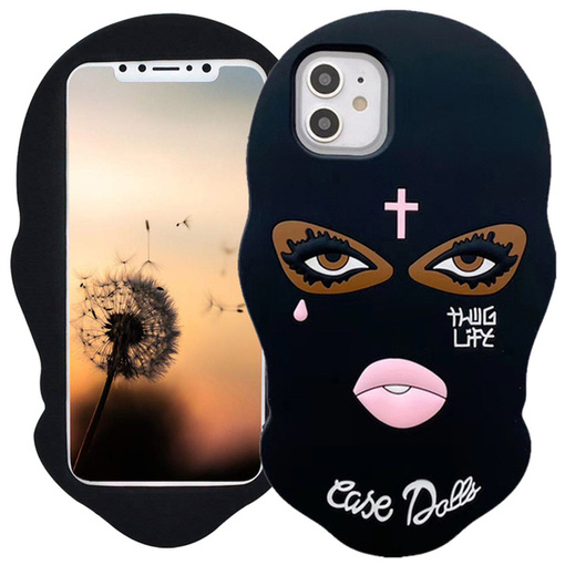 ETUI DO IPHONE 13 PRO OBUDOWA COVER POKROWIEC FUTERAŁ PLECKI CZARNA MASKA