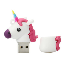 PENDRIVE USB SZYBKI FLASH DRIVE ULTRA PAMIĘĆ ZAWIESZKA PEN JEDNOROŻEC 16GB