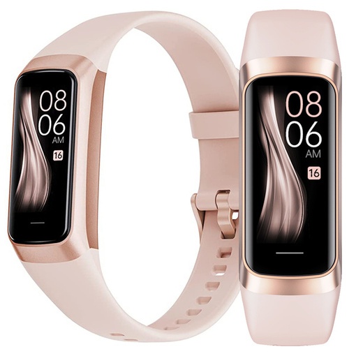 SMARTWATCH WATCH ZEGAREK ZŁOTY C60 Opaska FIT SMARTBAND Pulsometr iOS ANDROID AMOLED PULS 