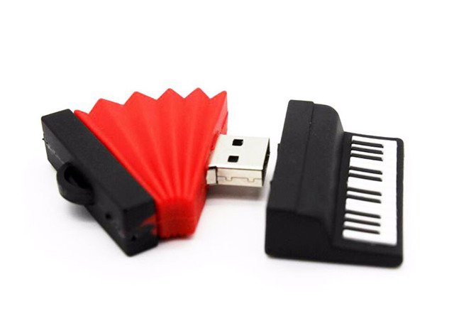 PENDRIVE USB SZYBKI FLASH DRIVE ULTRA PAMIĘĆ ZAWIESZKA PEN AKORDEON 16GB