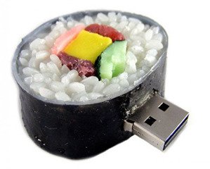 PENDRIVE USB SZYBKI FLASH DRIVE ULTRA PAMIĘĆ ZAWIESZKA PREZENT SUSHI 32GB